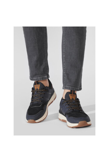 Wrangler Сникърси Pioneer Derby WM22212A Navy 016 - Mera.bg