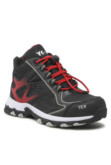 YK-ID by Lurchi Зимни обувки 33-27105-31 M Black.Dk Grey/Red - Mera.bg