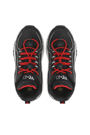 YK-ID by Lurchi Зимни обувки 33-27105-31 M Black.Dk Grey/Red - Mera.bg