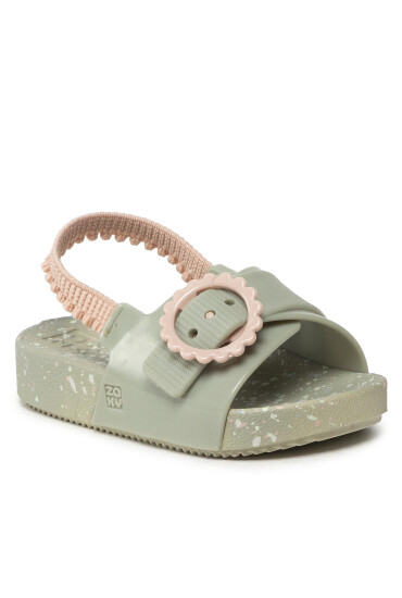 Zaxy Сандали nina Flor Slide Baby 18430 Zielony 91176 JJ385022 - Mera.bg
