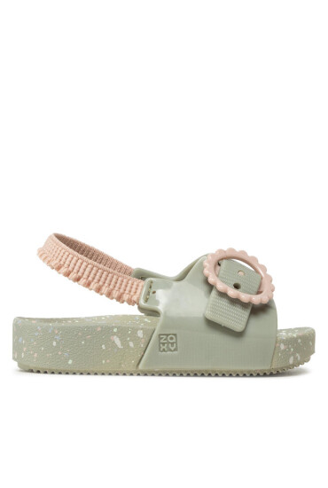 Zaxy Сандали nina Flor Slide Baby 18430 Zielony 91176 JJ385022 - Mera.bg