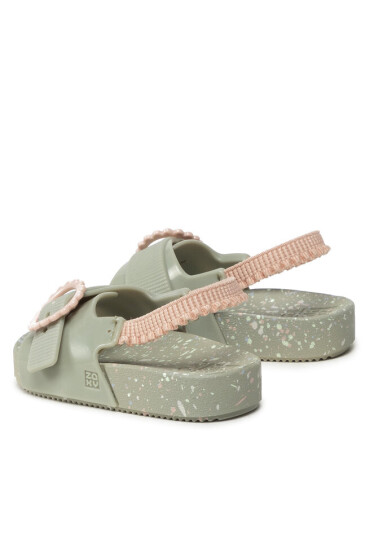 Zaxy Сандали nina Flor Slide Baby 18430 Zielony 91176 JJ385022 - Mera.bg