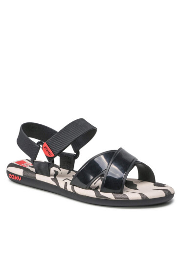 Zaxy Сандали Vibrante Papete Fem 18419 Czarny Zebra 91320 JJ285012 - Mera.bg