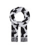2005 Зимен шал Cowhide Scarf Бял - Mera.bg