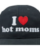 2005 Шапка с козирка Hot Moms Hat Черен - Mera.bg