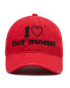 2005 Шапка с козирка Hot Moms Hat RED - Mera.bg