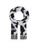 2005 Зимен шал Cowhide Scarf Бял - Mera.bg