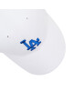 47 Brand Шапка с козирка Los Angeles Dodgers B-MVP12WBV-WHC White - Mera.bg