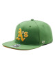 47 Brand Шапка с козирка MLB ASG Oakland Athletics Sure Shot Under 47 CAPTAIN BAS-SRSUC918WBP-FF87 Fatigue Green - Mera.bg