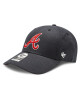 47 Brand Шапка с козирка MLB Atlanta Braves '47 MVP B-MVP01WBVRP-NY Тъмносин - Mera.bg