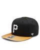 47 Brand Шапка с козирка Mlb Pittsburgh Pirates Paradigm Tt Snap ’47 Captain B-PDMCP20CTP-BK Черен - Mera.bg
