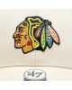 47 Brand Шапка с козирка NHL Chicago Blackhawks '47 MVP SNAPBACK H-MVPSP04WBP-NTB Бежов - Mera.bg