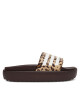 adidas Чехли adilette Platform Slides JR9234 Кафяв - Mera.bg