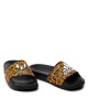 adidas Чехли Adilette Shower Messi K GW6136 Core Black/Cloud White/Semi Solar Gold - Mera.bg
