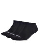 adidas Чорапи тип терлици Thin Linear Low-Cut Socks 3 Pairs IC1299 Черен - Mera.bg