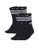 adidas Дълги чорапи 3-Stripes JV7411 Черен - Mera.bg