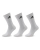 adidas Дълги чорапи Cushioned Crew Socks 3 Pairs HT3446 Бял - Mera.bg