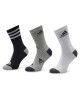 adidas Дълги чорапи Graphic Socks 3 Pairs HN5736 Черен - Mera.bg