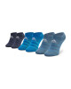 adidas Комплект 3 чифта къси чорапи унисекс Light HE4996 Blue/Navy - Mera.bg