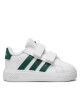 adidas Обувки Grand Court Lifestyle Hook and Loop Shoes IG2560 Ftwwht/Cgreen/Ftwwht - Mera.bg