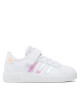 adidas Сникърси Grand Court Lifestyle Court Elastic Lace and Top Strap Shoes GY2327 Бял - Mera.bg