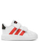adidas Обувки Grand Court Lifestyle Hook and Loop Shoes IG2558 Ftwwht/Brired/Cblack - Mera.bg
