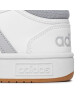 adidas Сникърси Hoops 3.0 Mid Lifestyle Basketball Classic Vintage Shoes IG5568 Бял - Mera.bg