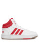 adidas Сникърси Hoops 3.0 Mid Lifestyle Basketball Classic Vintage Shoes IG5569 Бял - Mera.bg