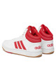 adidas Сникърси Hoops 3.0 Mid Lifestyle Basketball Classic Vintage Shoes IG5569 Бял - Mera.bg