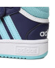 adidas Сникърси Hoops Mid Shoes IF5314 Син - Mera.bg