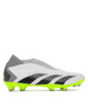 adidas Обувки за футбол Predator Accuracy.3 Laceless Firm Ground Boots GZ0021 Бял - Mera.bg