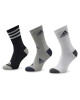 adidas Дълги чорапи Graphic Socks 3 Pairs HN5736 Черен - Mera.bg