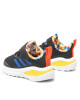 adidas Обувки FortaRun El I HR1452 Core Black/Royal Blue/Impact Yellow - Mera.bg