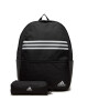 adidas Раница Classic Horizontal 3-Stripes IZ1895 Черен - Mera.bg