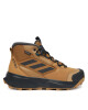 adidas Туристически Terrex Winter Leather Mid Cut Rain.Rdy Cold.Rdy JR5297 Кафяв - Mera.bg
