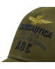 Aeronautica Militare Шапка с козирка 221HA1106CT2261 Verde Militare 07237 - Mera.bg