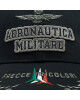 Aeronautica Militare Шапка с козирка 232HA1104CT2261 Jet Black 34300 - Mera.bg