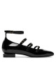 AGL Балеринки Angie L Straps D557003PCMOON.0000 Черен - Mera.bg