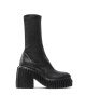 AGL Ботуши Tiggy Stretch 12038/22 Черен - Mera.bg