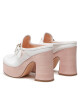 AGL Чехли Sista Moc D244011PCPLUME0106 Бял - Mera.bg
