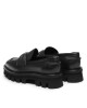 AGL лоуфъри с дебела подметка Natalia Moc D721069PTWALDI0000 Черен - Mera.bg