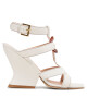 Alberta Ferretti Сандали 23151A6306 8003 Бял - Mera.bg