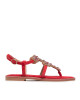 Alma En Pena Сандали V21449 Suede Red - Mera.bg