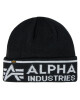 Alpha Industries Шапка AI Beanie 138903 Black/White 95 - Mera.bg