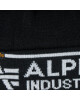 Alpha Industries Шапка AI Beanie 138903 Black/White 95 - Mera.bg