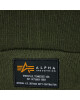 Alpha Industries Шапка Crew Beanie 128924 Dark Green 257 - Mera.bg
