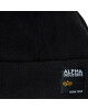 Alpha Industries Шапка Label Fleece Beanie 118937 Черен - Mera.bg