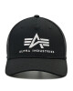Alpha Industries Шапка с козирка Basic Trucker Cap 186902 Черен - Mera.bg