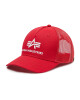 Alpha Industries Шапка с козирка Basic Trucker 186902 Speed Red 328 - Mera.bg