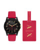 Armani Exchange Часовник Outerbanks AX7152SET Червен - Mera.bg